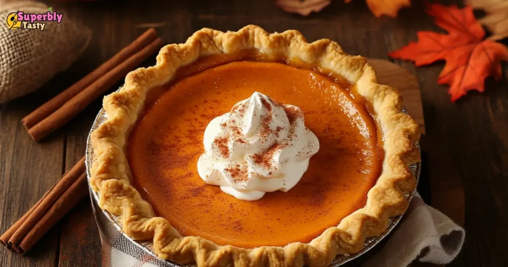 Sweetened Condensed Milk Instead of Evaporated Milk for Pumpkin Pie