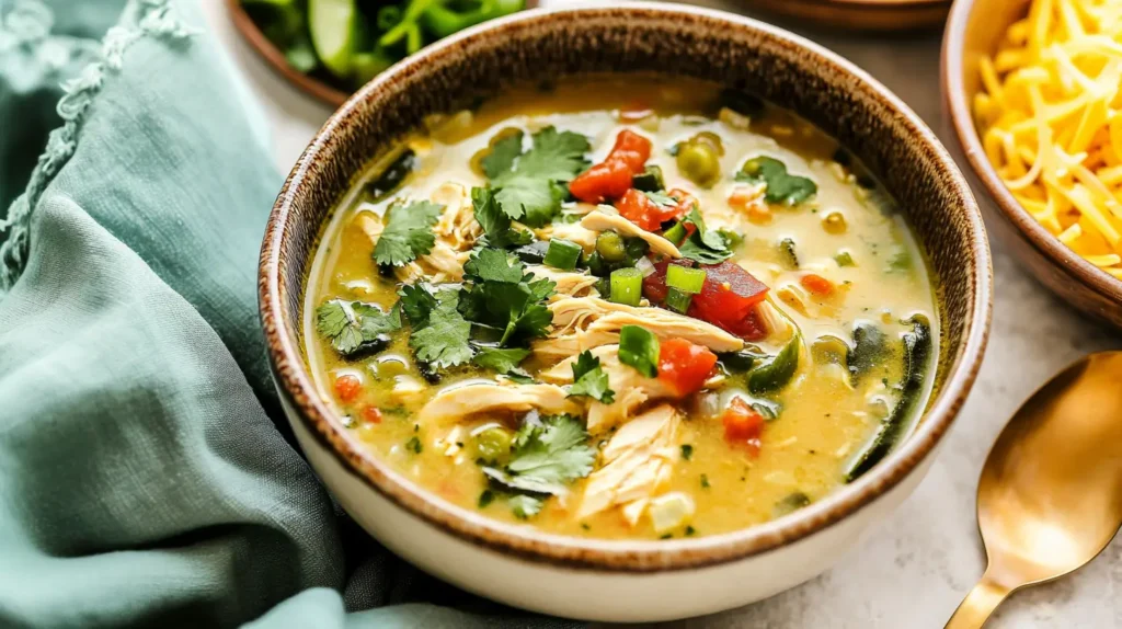 Chicken Poblano Soup