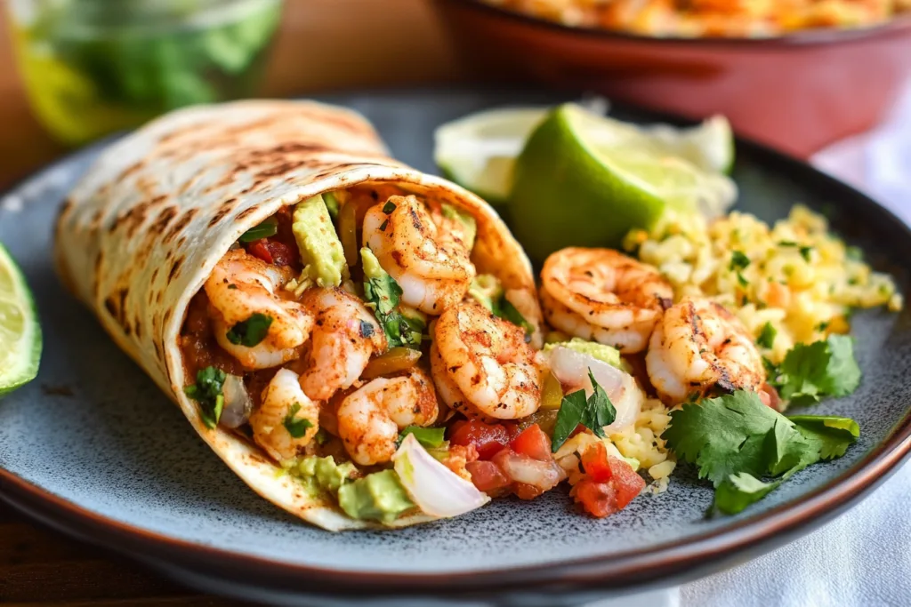 Shrimp Burrito Recipe Shrimp Burrito Recipe