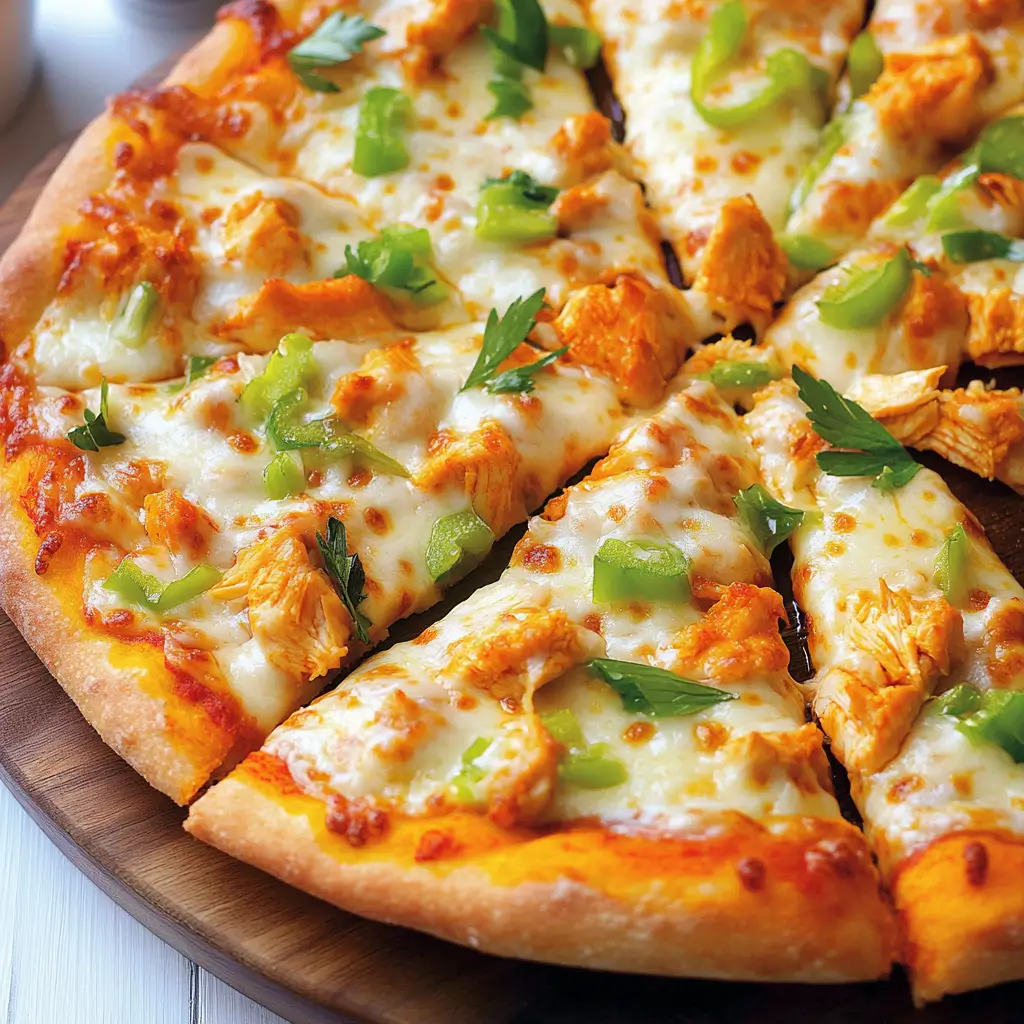 Buffalo Chicken Pizza recipe