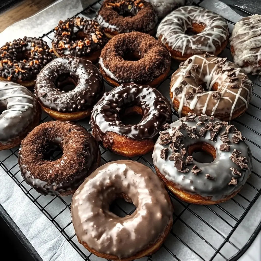 Chocolate Glazed Donuts