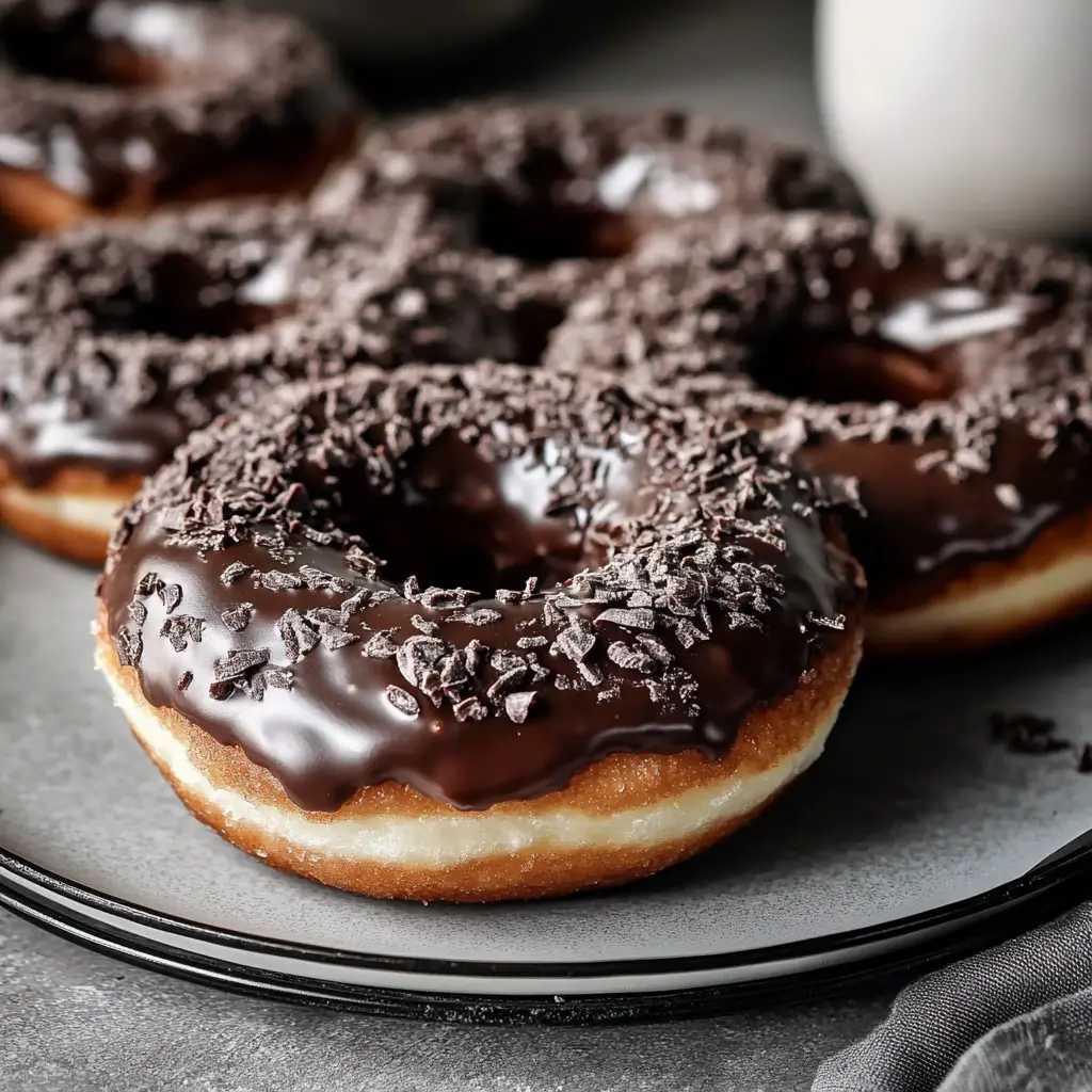 Chocolate Glazed Donuts