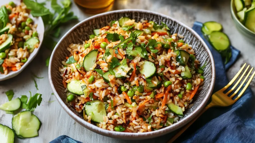 Crispy Rice Salad