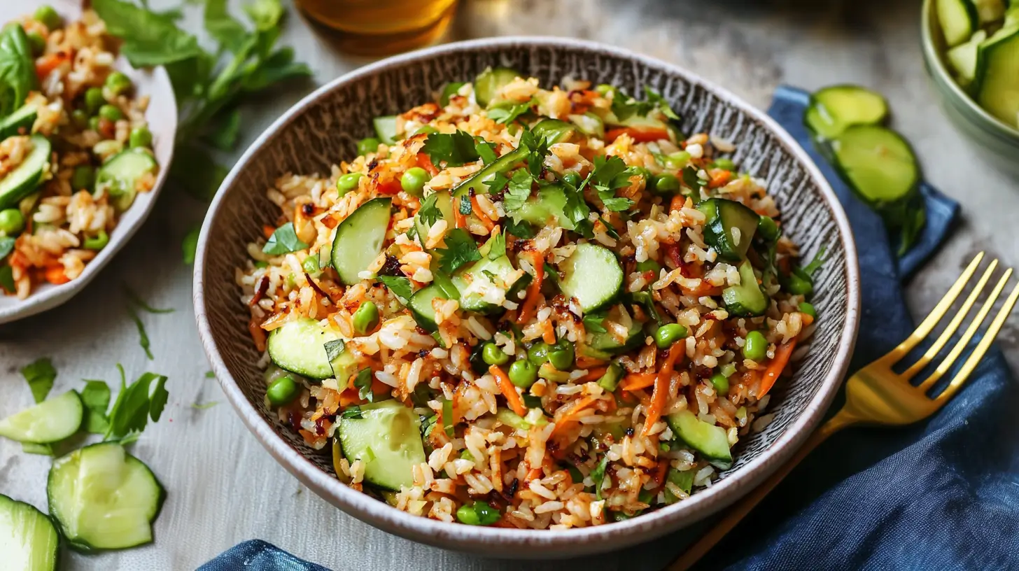 Crispy Rice Salad