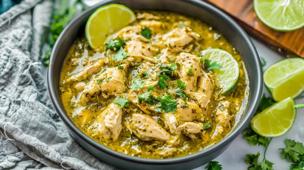 Slow Cooker Green Chili Chicken