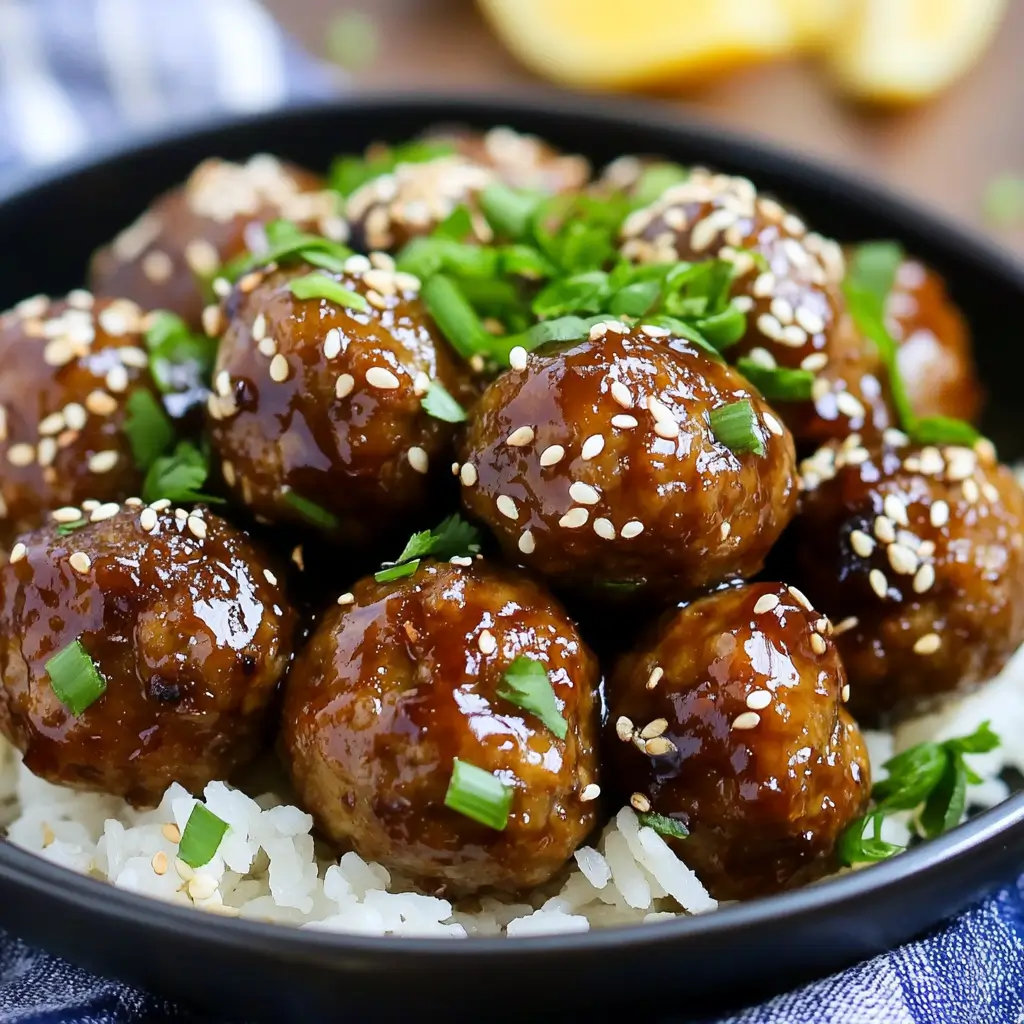 Teriyaki Meatball Recipe