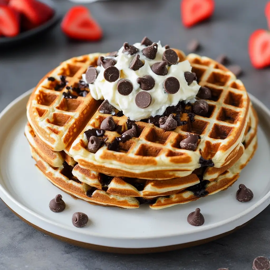 Chocolate Chip Waffles
