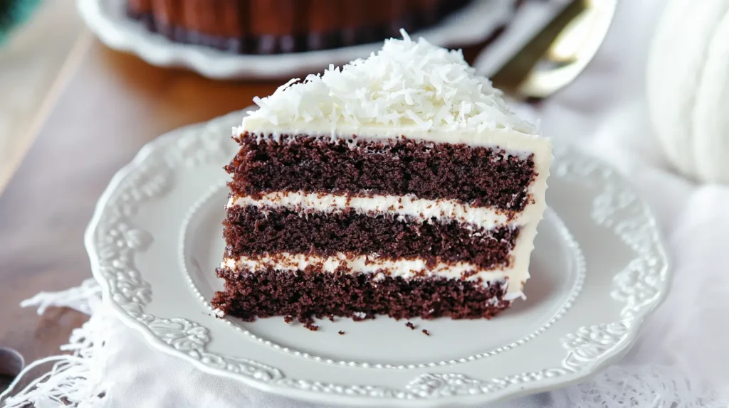 chocolate coconut cake